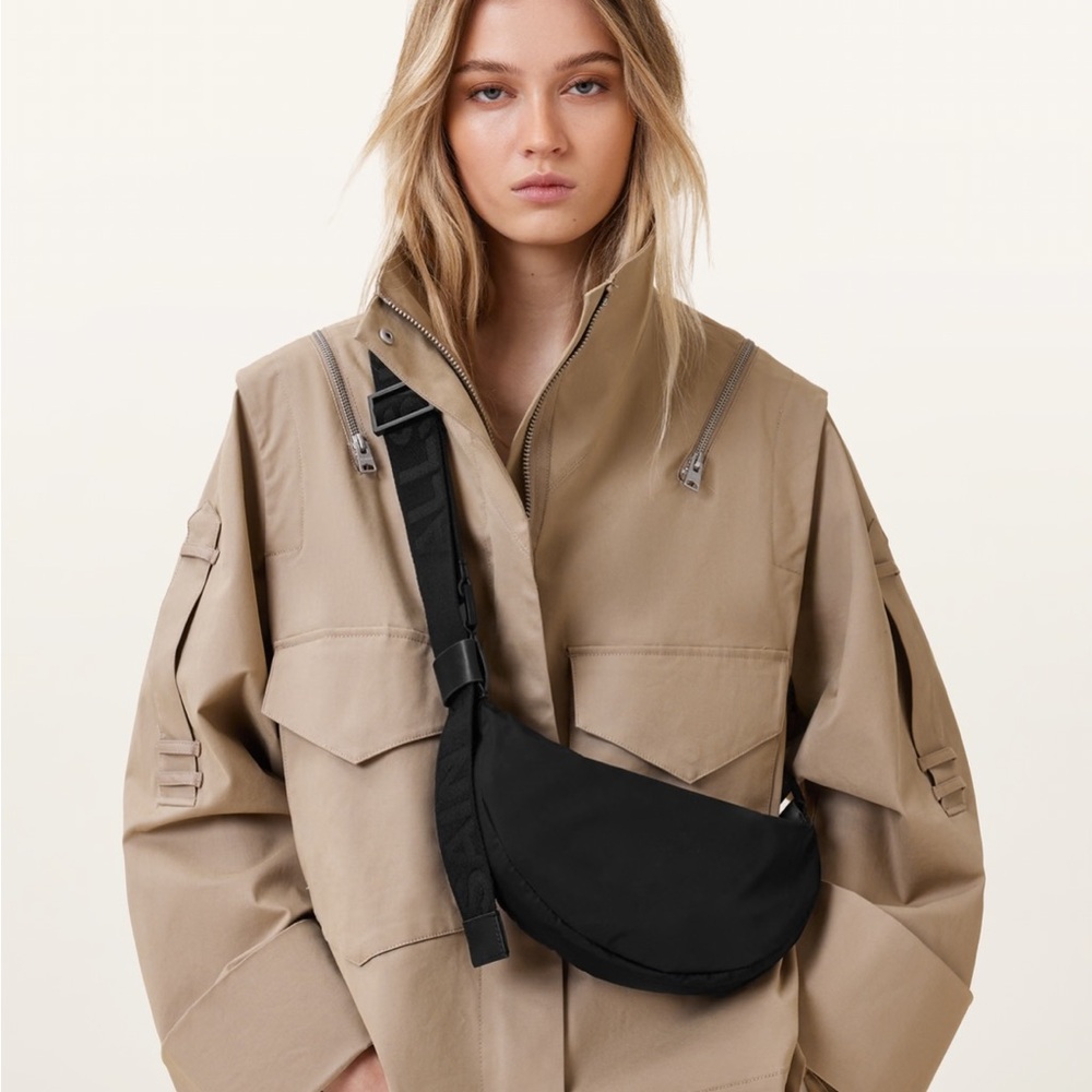 All Saints crossbody black